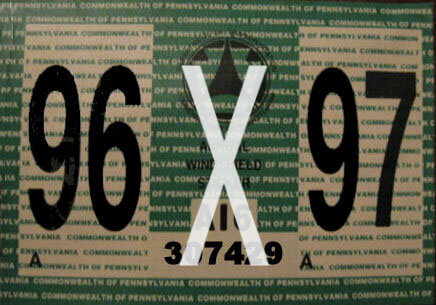 (image for) 1996-97 Pennsylvania Inspection